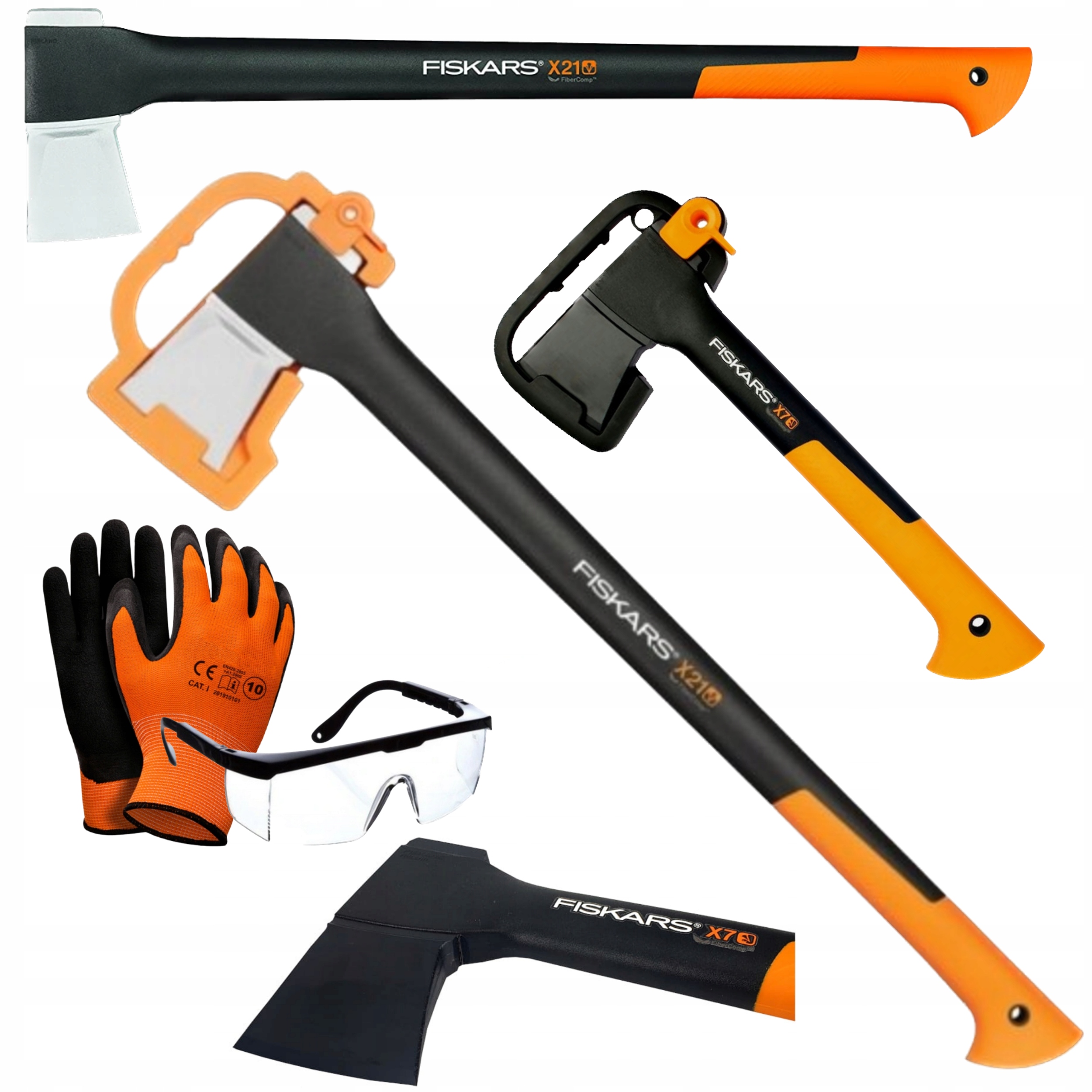 Sekera Fiskars 71 cm 1,58 kg + Sekera Fiskars 35 cm 650 kg
